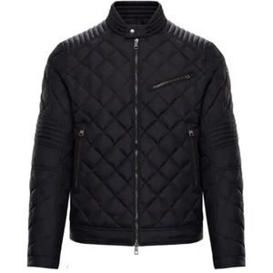 Moncler breitman biker quilted down jacket sz.2